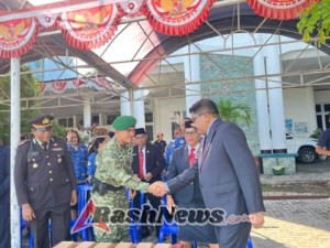 Semangat Bela Negara Menggema di Waingapu, Dandim 1601 Hadiri Upacara Peringatan ke-77