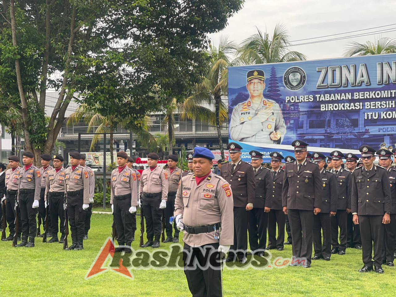 Polres Tabanan Gelar Upacara Hari Bela Negara ke-77, Teguhkan Komitmen Jaga Keutuhan NKRI