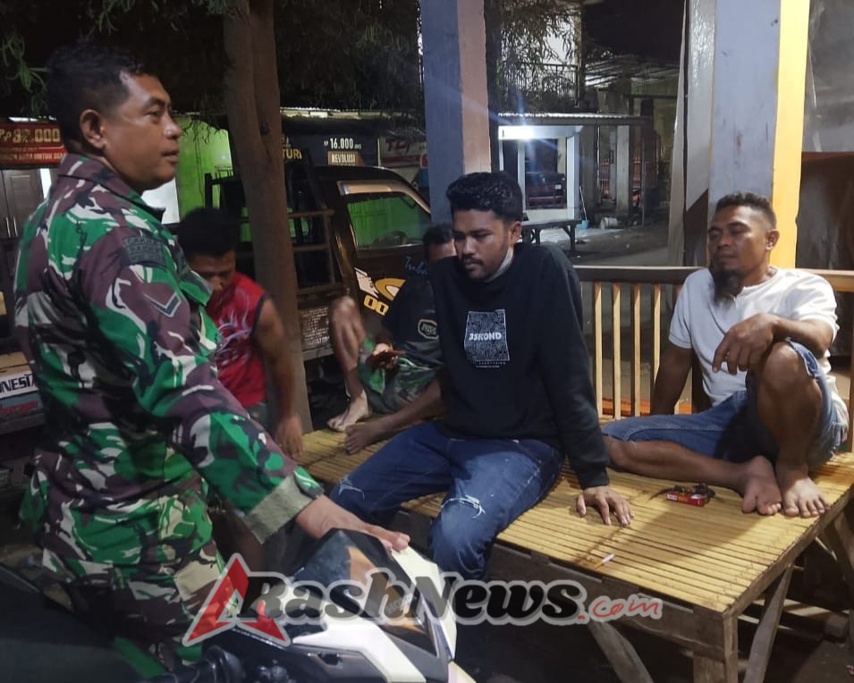 Sinergi Babinsa dan Warga Perkuat Keamanan Lingkungan di Monta