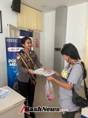 Satpas SIM Polresta Denpasar Berikan Sosialisasi Tertib Berlalu Lintas dan Pendampingan Pemohon SIM