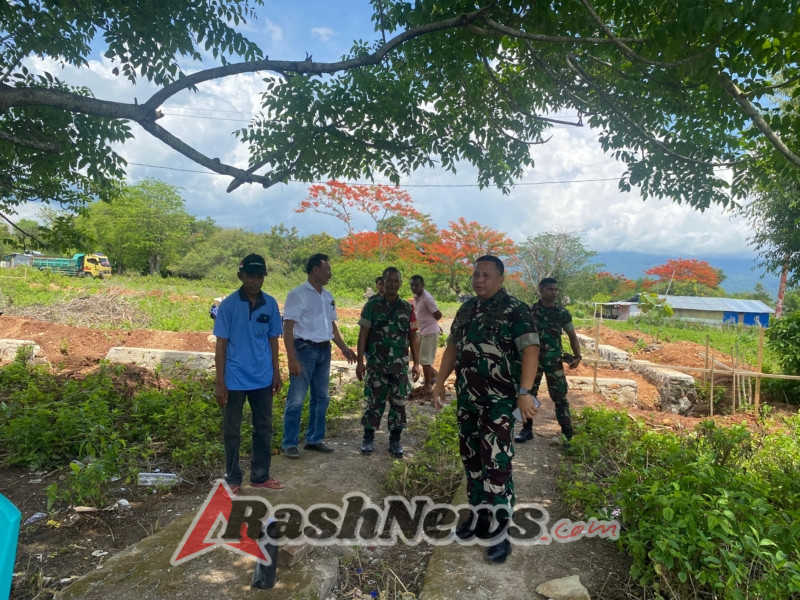Kodim 1630/Manggarai Barat Komitmen Kawal Pembangunan Koperasi Desa Merah Putih