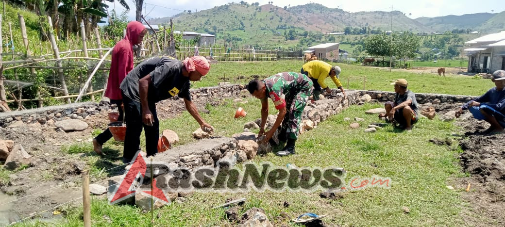 Babinsa Koramil Dompu Hadir di Tengah Warga, Wujud Nyata Pembinaan Teritorial