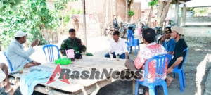 Babinsa Koramil Pekat Imbau Warga Tingkatkan Hubungan Sosial