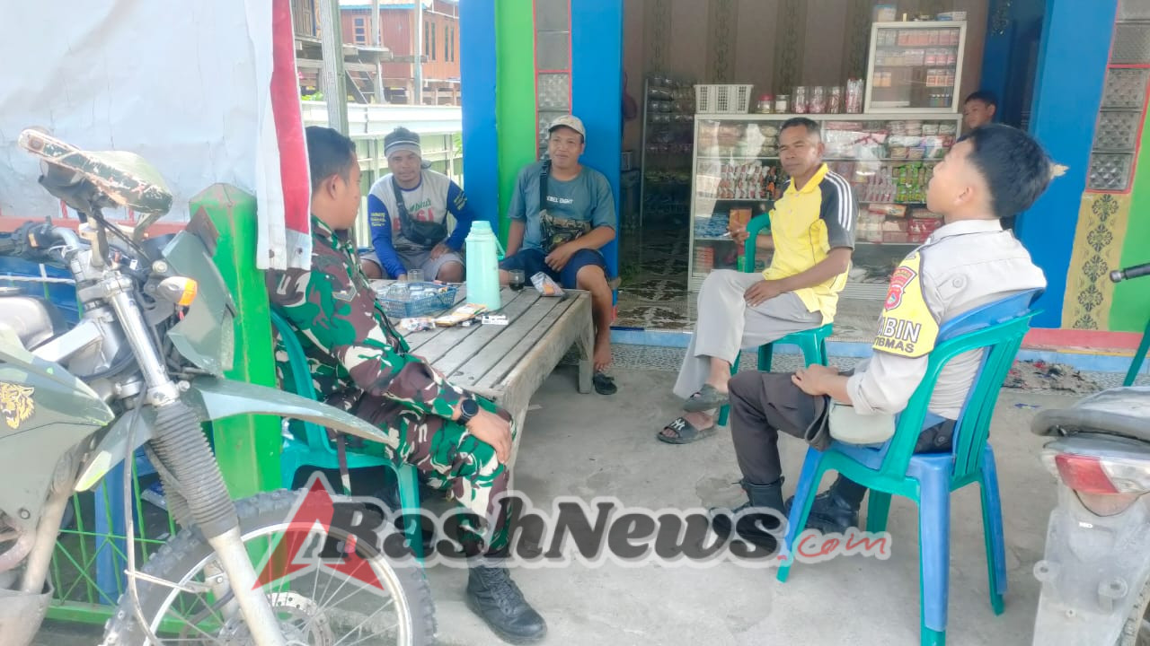 Serda Hendry Lakukan Komsos Bersama Warga Desa Mantar untuk Ciptakan Lingkungan Aman