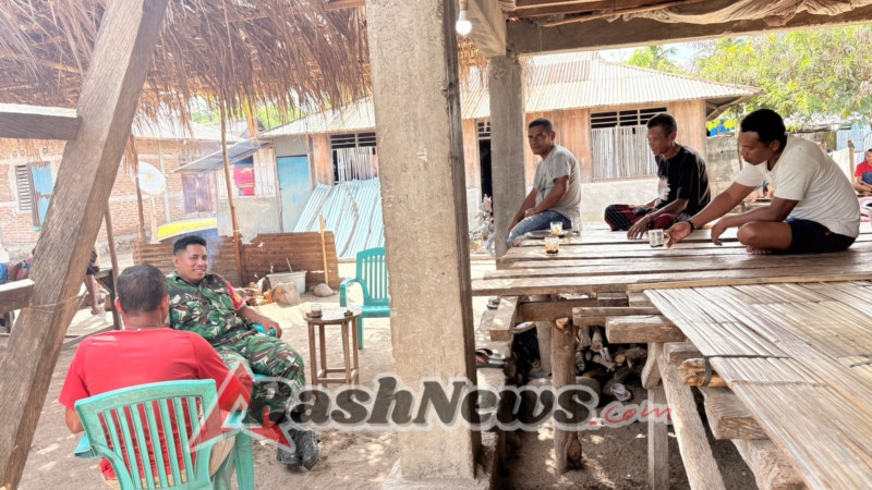 Sinergi TNI dan Warga, Babinsa Kotabaru Lakukan Pamwil dan Komunikasi Sosial