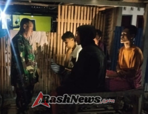 Babinsa Koramil Monta Ajak Warga Hidupkan Kembali Siskamling