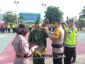 Dandim 1624/Flotim Hadiri Apel Gelar Pasukan Operasi Lilin 2025, Perkuat Sinergi Pengamanan Nataru