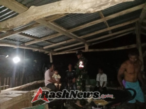 Babinsa Desa Lanci Jaya Aktif Jaga Kamtibmas Lewat Kongkow-kongkow dan Patroli