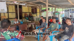 Perkuat Kedekatan dengan Masyarakat, Babinsa Batutua Gelar Komsos