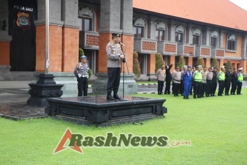 Hari Ke-2 Operasi Lilin Agung 2025, Dirsamapta Polda Bali Tekankan Pengawasan Personel dan Kesiapsiagaan Keamanan