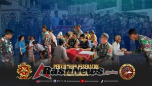 Penyuluhan Kesehatan Bagi Lansia oleh Satgas Pamtas Yonarhanud 2 Kostrad