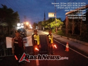 Polsek Mengwi Lancarkan Kegiatan HUT Desa Gulingan Ke-32 Tahun 2025