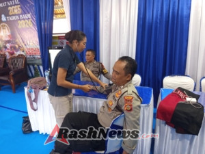 Pastikan Kondisi Tetap Prima, Subsatgas Dokkes Cek Kesehatan Personel Ops Lilin Agung 2025