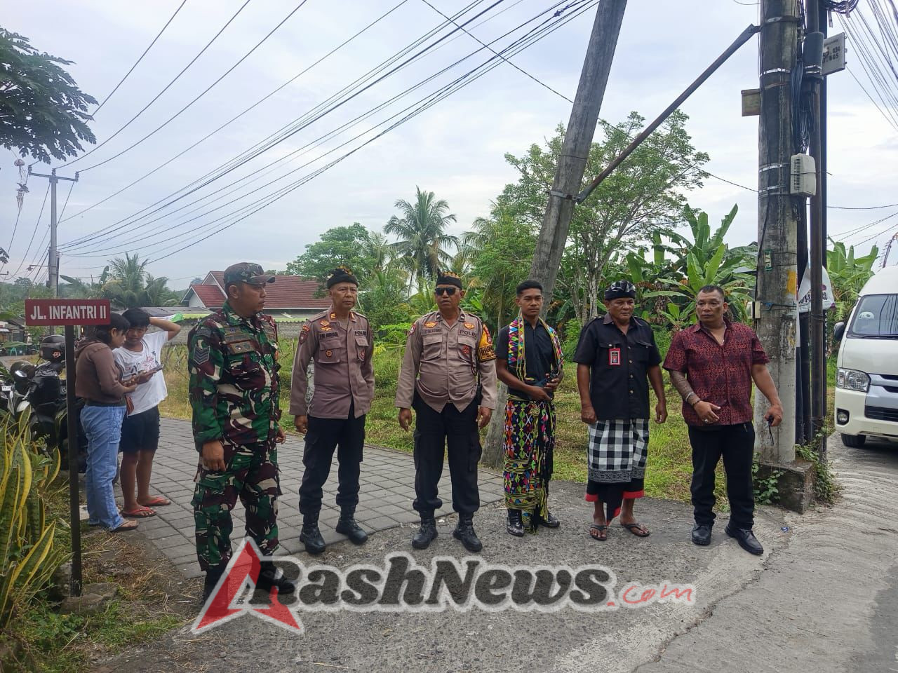 Wakapolsek Kerambitan pimpin Pengamanan Ibadah Perayaan Natal