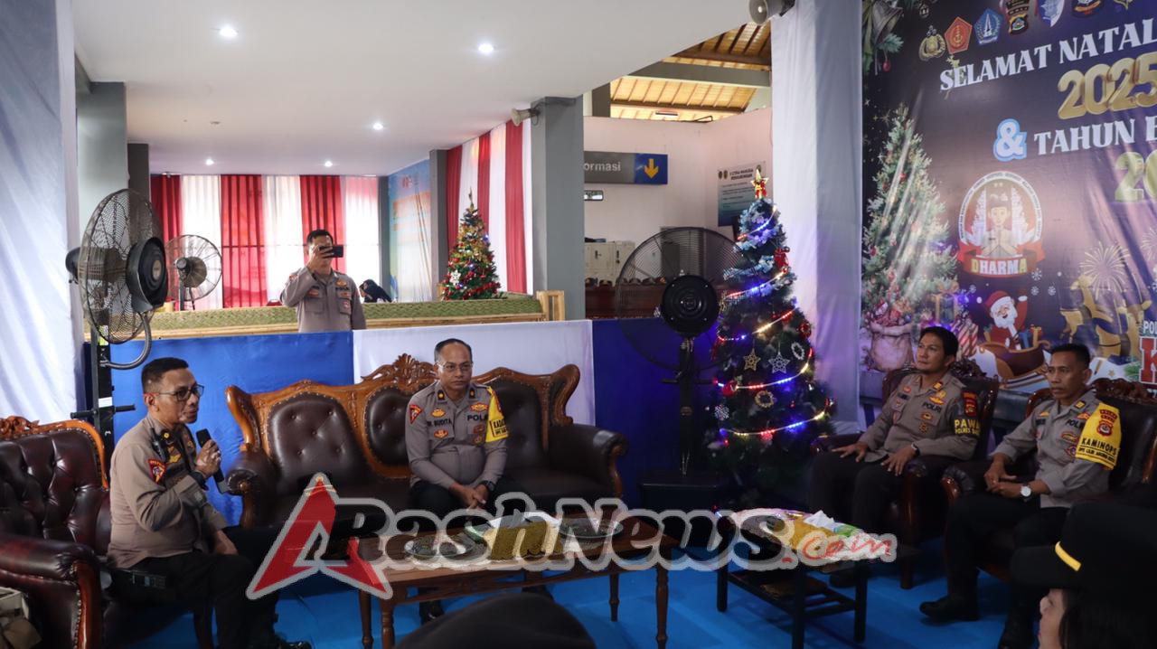 Asistensi dan Supervisi Polda Bali, Polres Badung Siap Amankan Natal dan Tahun Baru