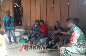 Babinsa Koramil 1625-05/Aesesa Laksanakan Monitoring Wilayah dan Komsos di Desa Tedamude