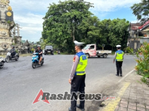 Personel Pos Yan Adipura Intensifkan Pengaturan dan Pelayanan Pagi Hari, Situasi Aman dan Kondusif