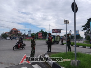Kodim 1616/Gianyar Bersama Yon Zipur 18/YKR Pastikan Keamanan Wilayah Selama NATARU