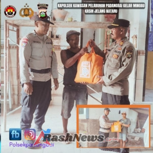 Kapolsek Kawasan Pelabuhan Padangbai Gelar Minggu Kasih Jelang Nataru