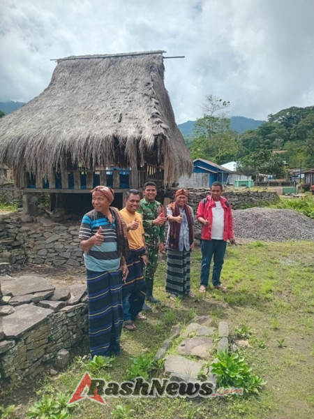 Peran Aktif Babinsa Koramil Wolowaru Jaga Kondusivitas Sengketa Lahan di Kelimutu