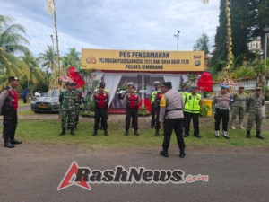 Fokus Jalur Utama dan Pelabuhan, Kodim Jembrana Gelar Pengamanan Terpadu