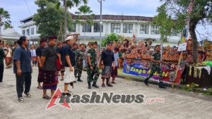 Hadir di Anjungan Cerdas Rambut Siwi, Dandim Jembrana Apresiasi Kolaborasi Maestro Seni dan Generasi Muda