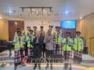 Polsek Baturiti Amankan Ibadah Natal dan Malam Kudus di GPdI Elim Baturiti