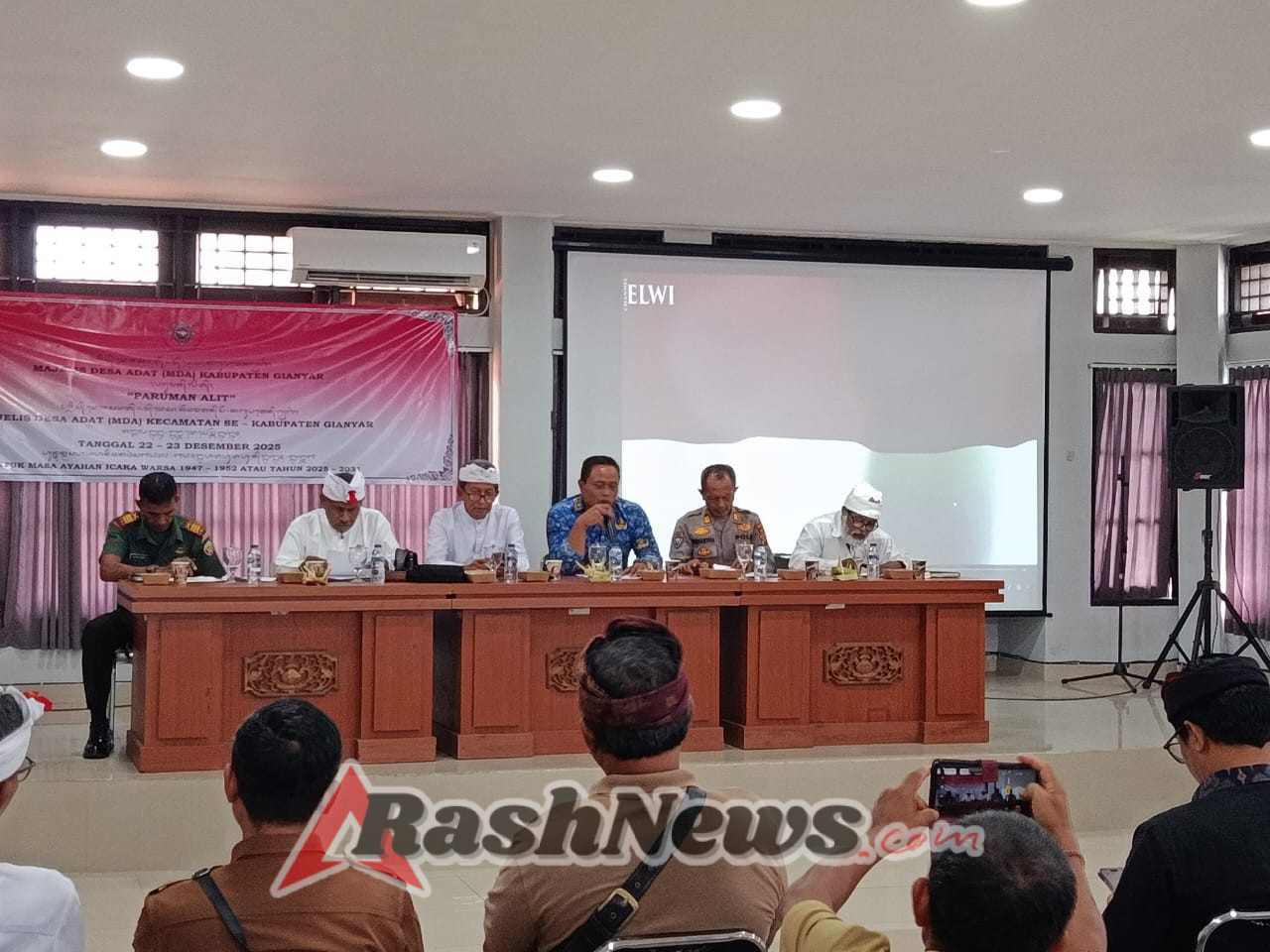 Polsek Blahbatuh Tingkatkan Koordinasi Pengamanan Tahun Baru melalui Rapat Bersama Stakeholder