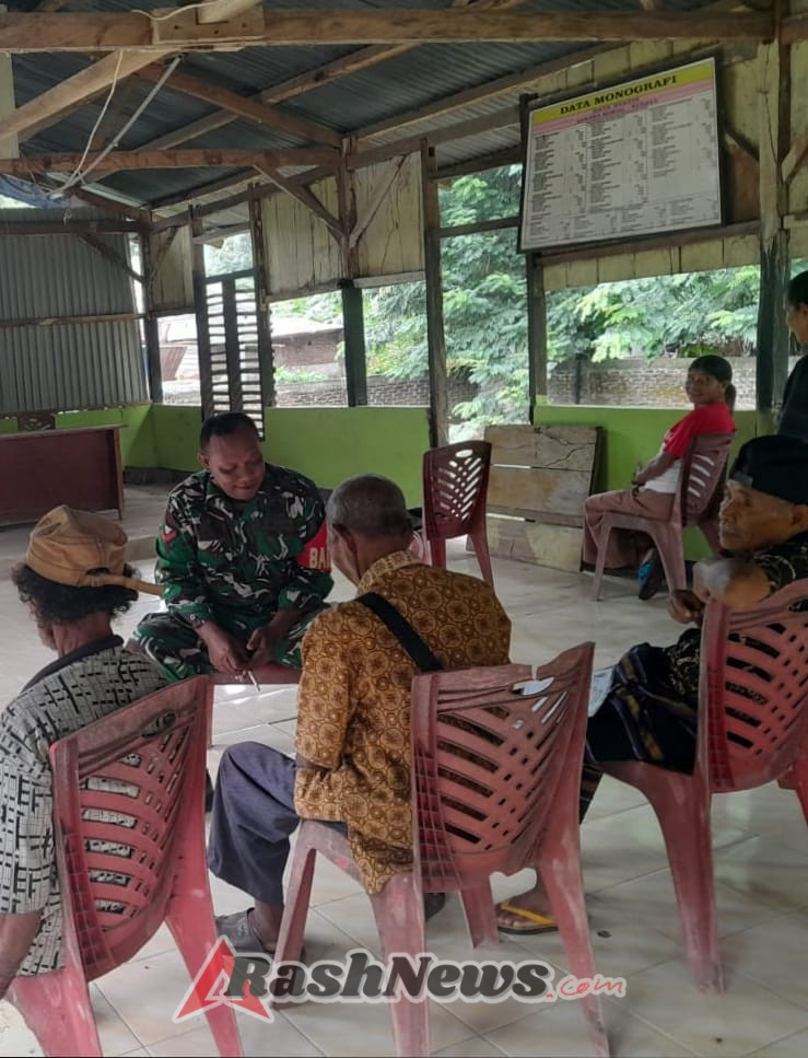 Sinergi TNI-Masyarakat, Babinsa Laksanakan Pamwil dan Komsos di Wilayah Binaan