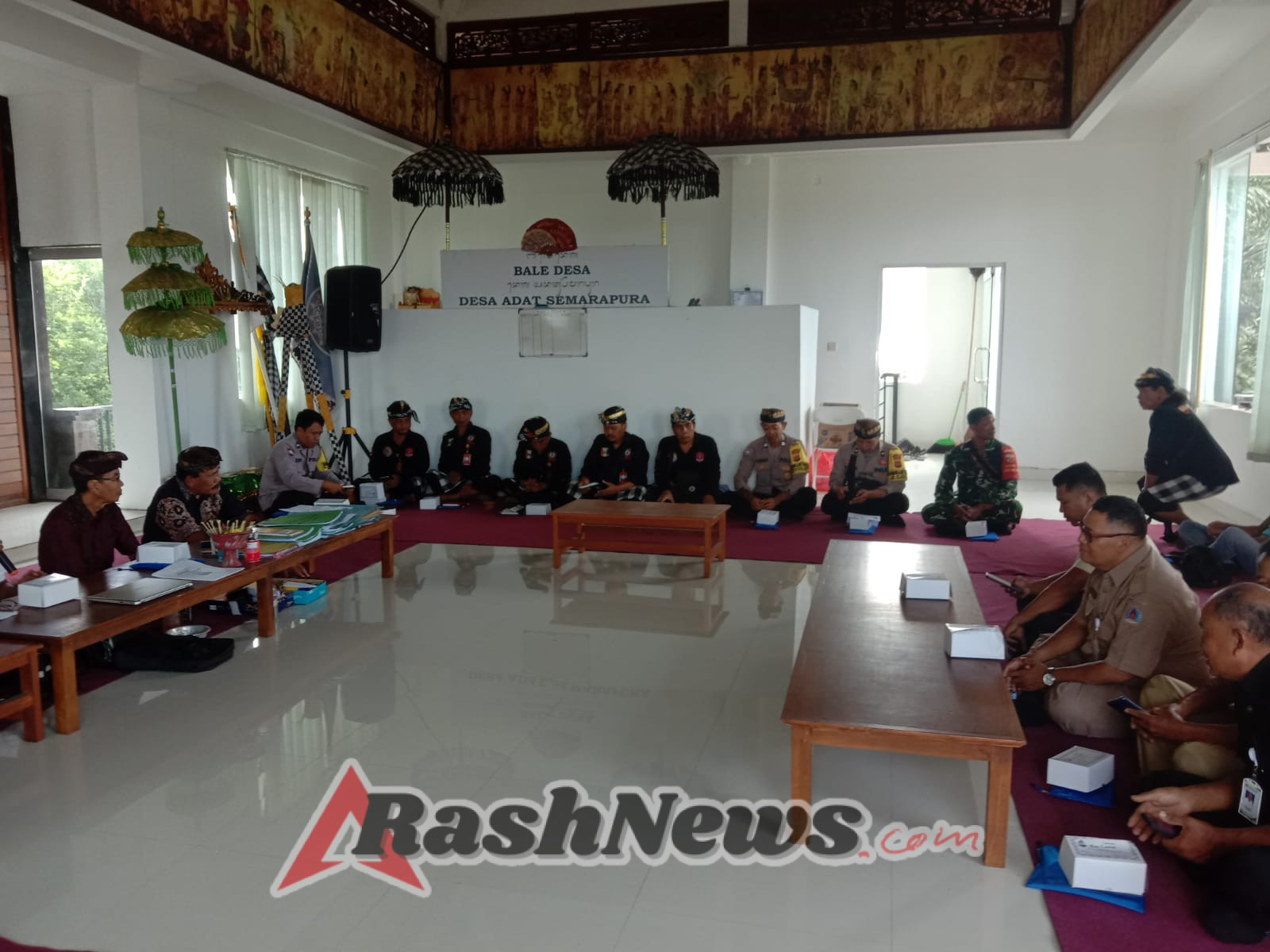 Sipandu Beradat, Serka Nyoman Suarsana Soroti Kesiapan Pengamanan Nataru Dan Perubahan Cuaca