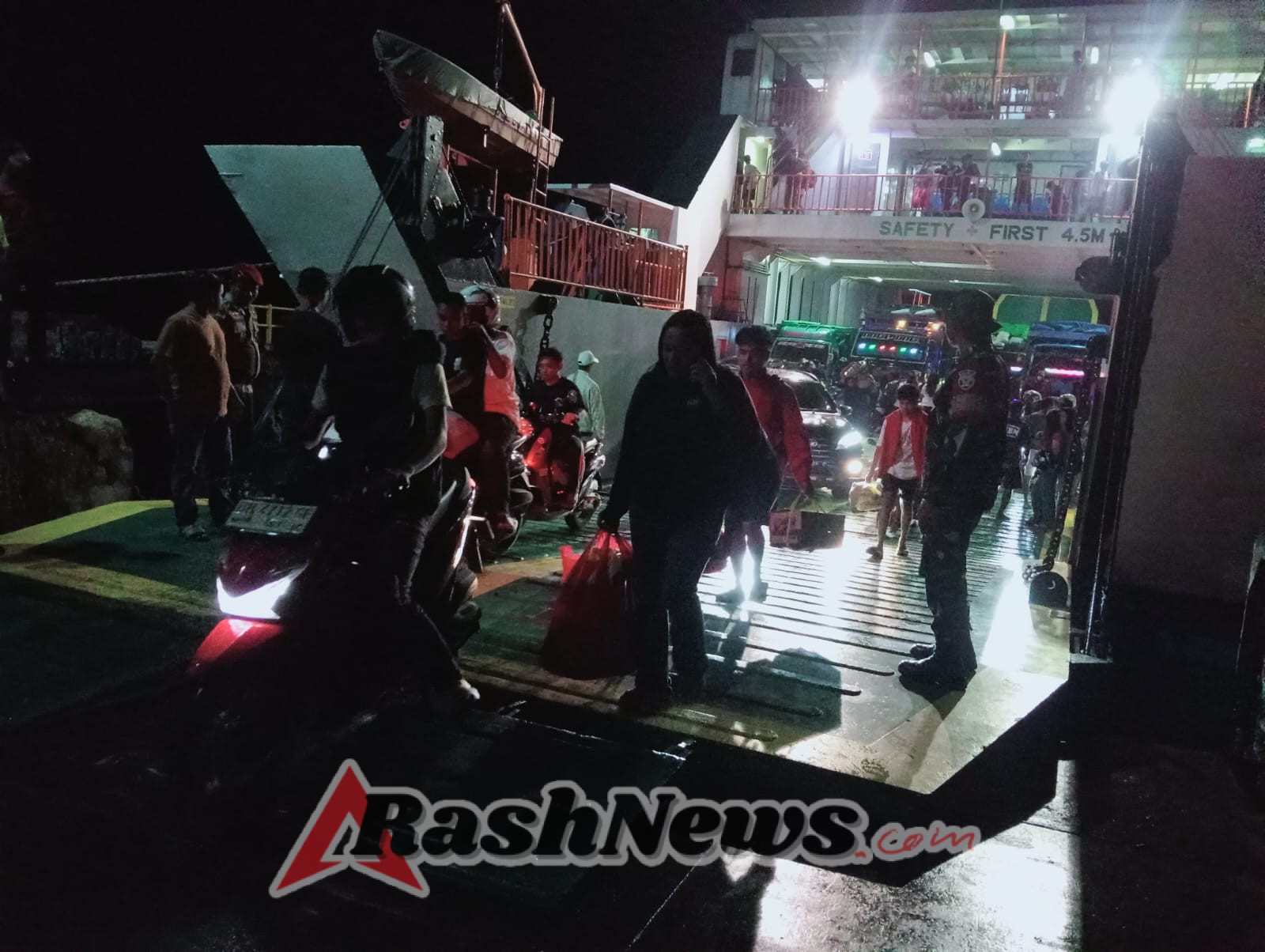 Kopda Grani Fia Laksanakan Piket Pengamanan Kapal KM Garda Maritim 3