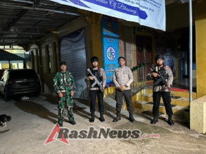 Personel Kodim 1614/Dompu Hadir Jaga Kondusifitas Gereja GKII