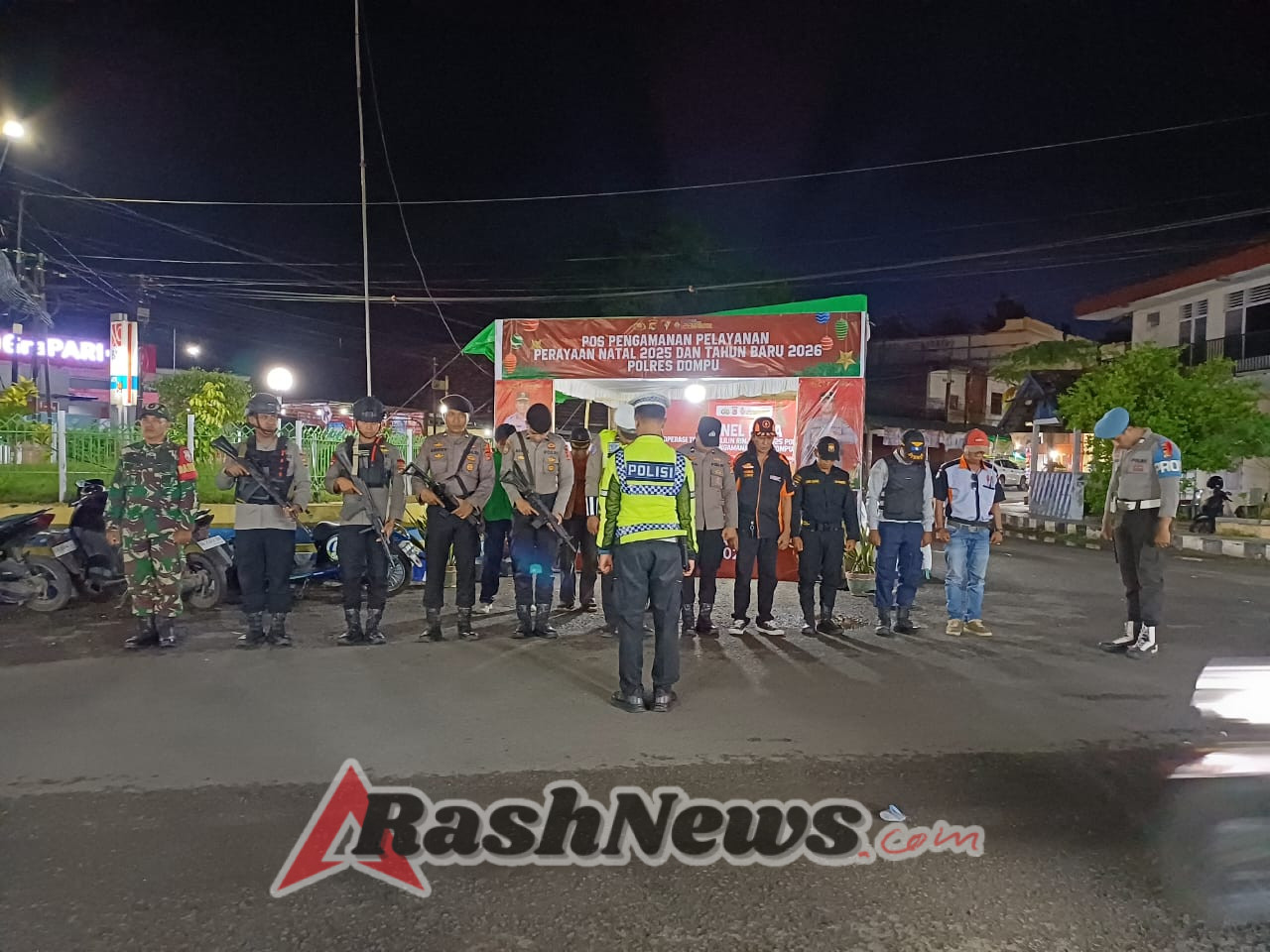 Operasi Ketupat Rinjani, Kodim 1614/Dompu Hadir Jaga Kondusifitas Wilayah