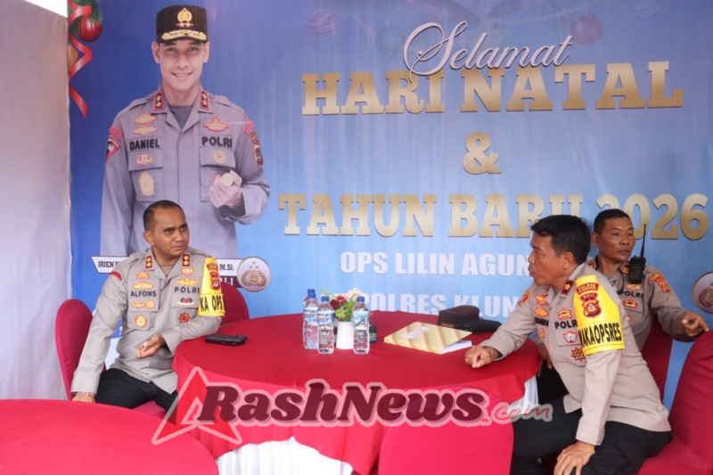 Kapolres Klungkung Cek Kesiapan Pos Pelayanan Goa Lawah dalam Ops Lilin Agung 2025