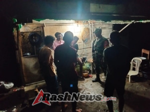 Patroli Fokus Pemukiman dan Tempat Tongkrongan Anak Muda di Desa Bajo