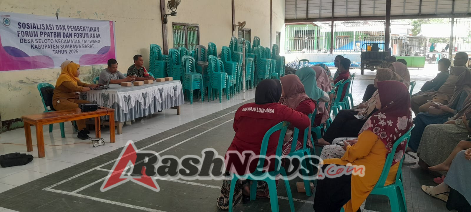 Tabligh Program TBA Desa Tepas, Wujud Sinergi Aparat dan Tokoh Masyarakat