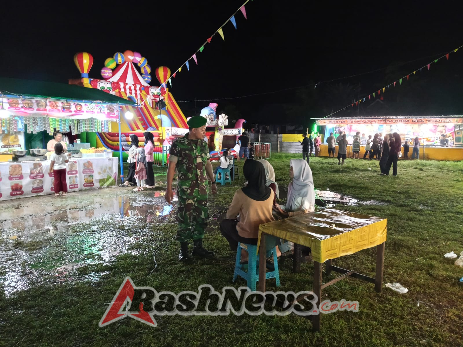 Koramil 1628-05/Jereweh Hadir di Tengah Masyarakat Lewat Patroli Keamanan