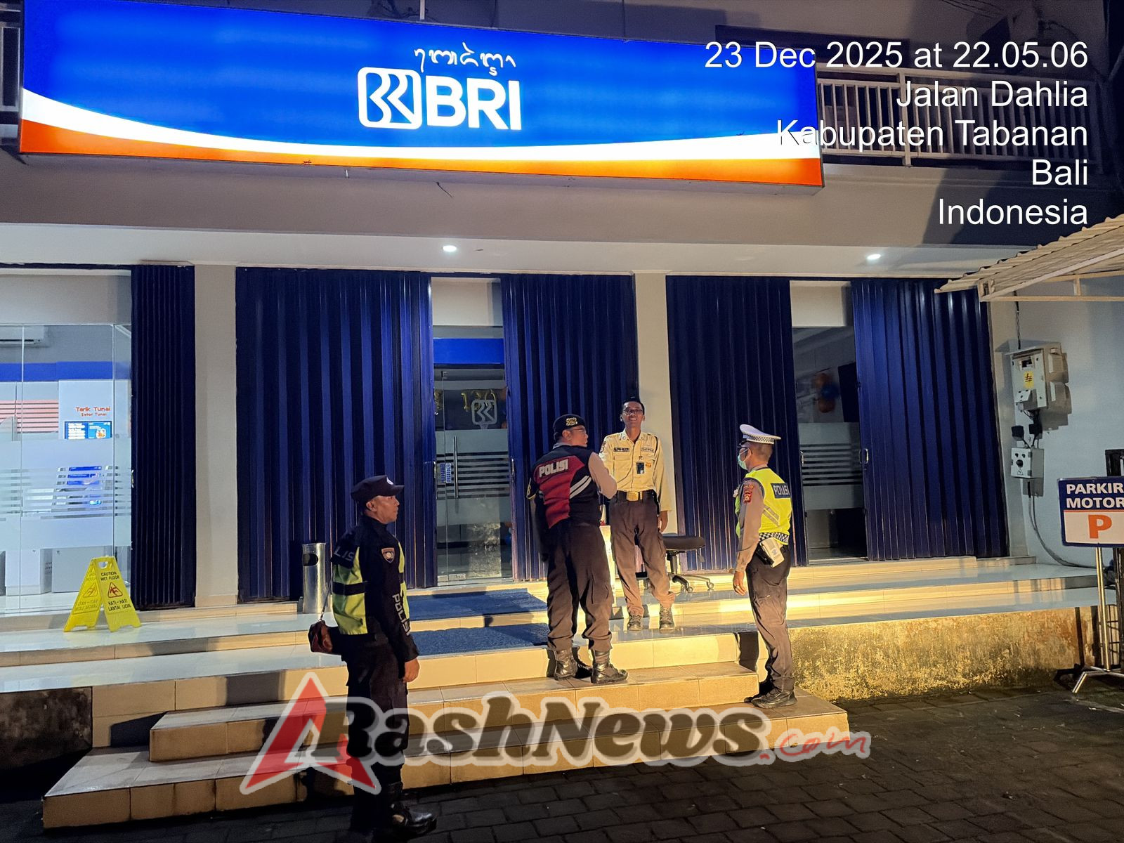 Polsek Selemadeg Perketat Blue Light Patrol, antisipasi kerawanan Jelang Nataru 2026