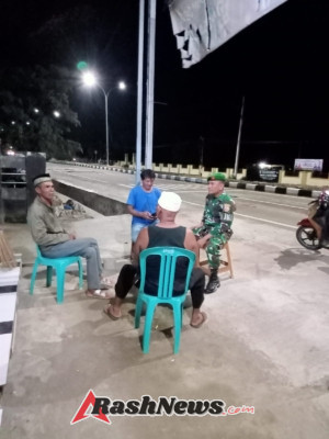 Koramil 1628-04/Poto Tano Intensifkan Patroli untuk Ciptakan Wilayah Aman