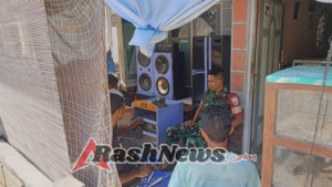 Melalui Komsos, Babinsa Batutua Ajak Warga Jaga Kerukunan dan Kamtibmas Menjelang Natal