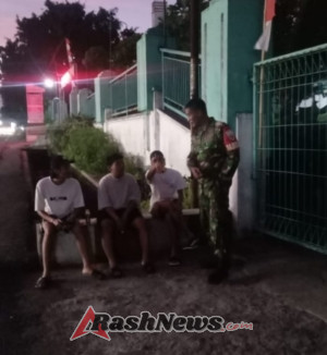 Serka Maswandy Laksanakan Patroli Kongkow Kongkow, Perkuat Kesadaran Kamtibmas Generasi Muda