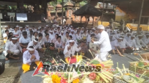 Pasiops Kodim Klungkung Ikut Serta Persembahyangan Bersama, Satukan Komitmen Dan Spiritualitas Sukseskan Bali Era Baru 100 Tahun Kedepan