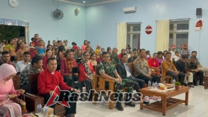 Ibadah Malam Natal GMIT Syalom Aman dan Khidmat, Dandim 1614/Dompu Turut Hadir