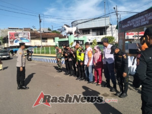 Apel Pos Pam Kota Dompu, Personel Kodim 1614/Dompu Tunjukkan Kesiapsiagaan Pengamanan