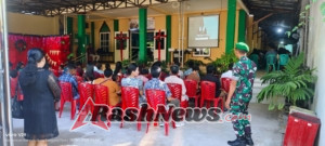 Wujud Kemanunggalan di Hari Raya, Koramil Komodo Pastikan 450 Jemaat GMIT Beribadah dengan Tenang