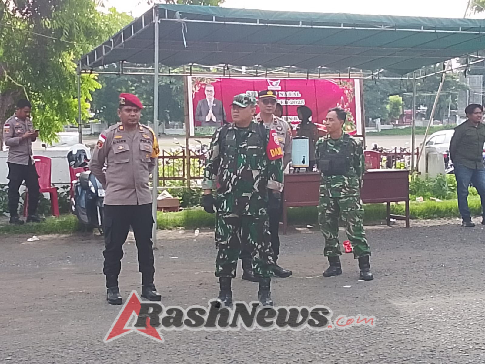 Patroli Natal 2025, Kodim 1603/Sikka Pastikan Situasi Kamtibmas Tetap Kondusif