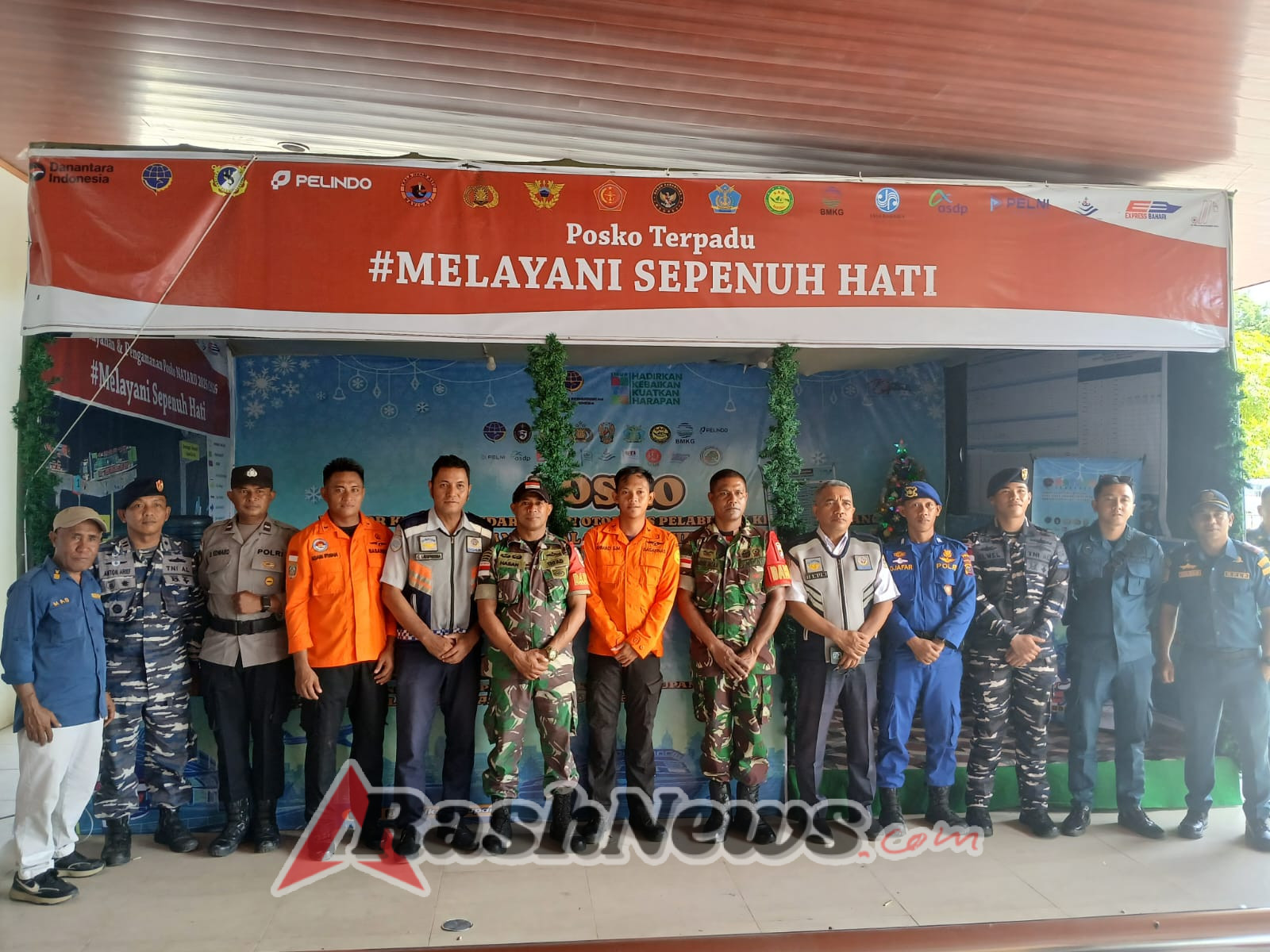 Babinsa Koramil 1604-07 Pantau Posko Bandara El Tari