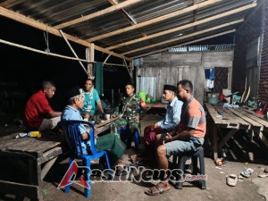 Babinsa Riwo Tingkatkan Kesadaran Keamanan dan Keselamatan Masyarakat