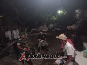 Koramil 1628-01/Taliwang Siaga Nataru, Patroli dan Pendampingan Desa Terus Dilaksanakan