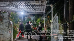 Sat Samapta Polres Badung Sambangi Gereja, Jaga Kamtibmas Selama Perayaan Natal
